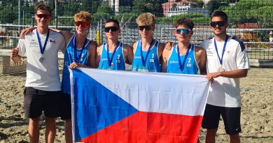 Beachvolejbalová MEVZA U16 2025 – 2. místo Jakuba Kudrnáče !
