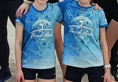 Úspěšné sestry Liškovi na beachvolejbalovém ČP U16